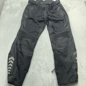 Joe Rocket Motorcycle Riding Pants Men's 3XL Black Mesh Ventilation FREE AIR